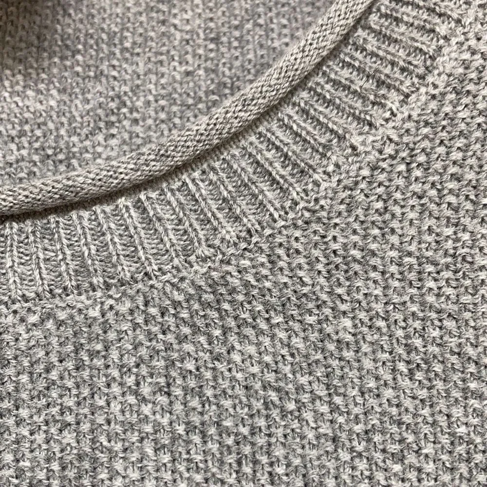 Tasso Elba supima cotton crew neck sweater with elbow patches